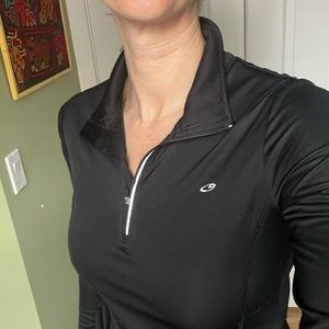 Champion black workout shirt